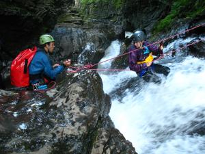 Katabatik - Aventure dans Charlevoix - Climbing fall