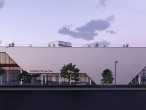 Complexe Aloha - Plan 3D (côté)