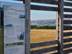 Espace Félix-Leclerc - Début du Sentier d'un flâneur