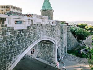 Porte Saint-Jean - Vue d'en haut