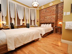 Hôtel L'Ermitage- chambre à 2 lits