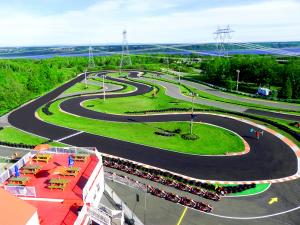 K.C.R. Karting Château-Richer Inc. - aerial view of the track
