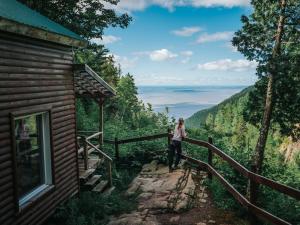 Sentier des Caps de Charlevoix - refuge été