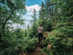 Sentier des Caps de Charlevoix - randonnée été