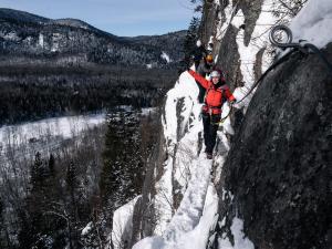 Vallée Bras-du-Nord - ViaFerrata hivernale