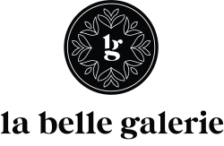 La belle galerie - Logo Noir sur blanc