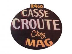 Logo - Casse-croûte chez Mag
