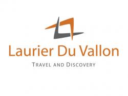 English version logo -  Les Voyages Laurier Du Vallon Inc.