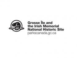 English version logo - Grosse Île and the Irish Memorial National Historic Site
