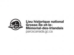 Logo version française - Lieu historique national de la Grosse-Île-et-le-Mémorial-des-Irlandais