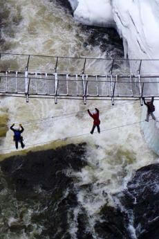 Via ferrata Canyon Sainte-Anne