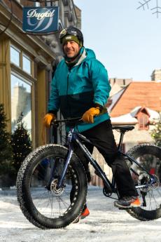 Fatbike dans le Petit-Champlain