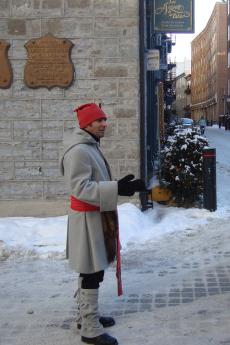 Tour in Old Québec with a traditional character