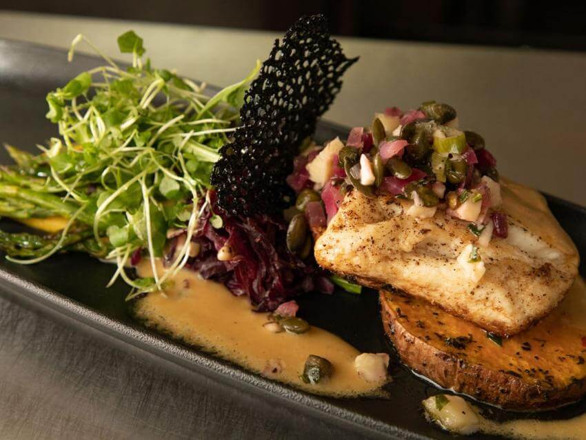 Assiette du restaurant La Girolle