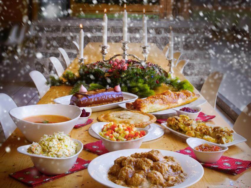 Repas des fêtes du Cosmos Traiteur