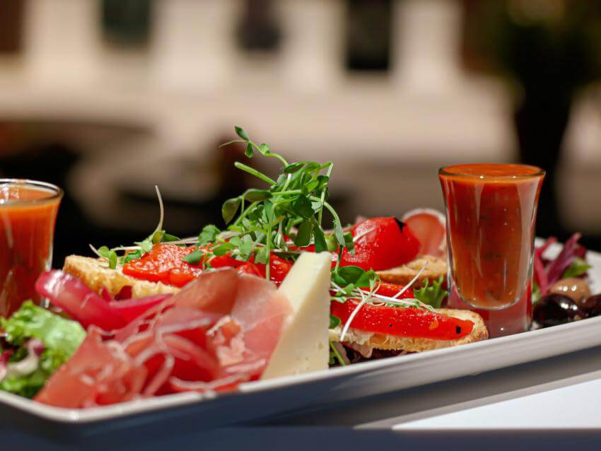 Assiette du Montego Resto Club