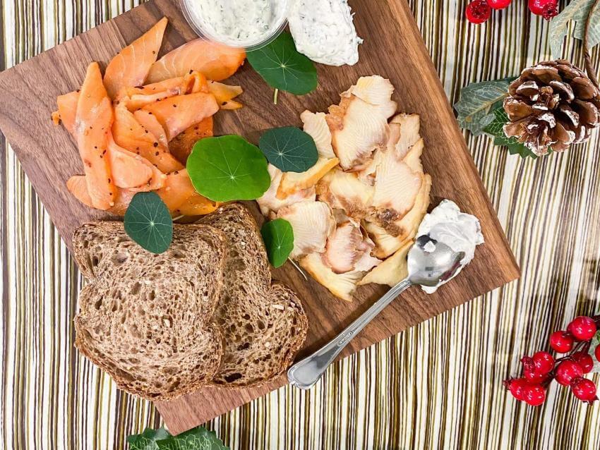 Assiette de Noël pour emporter du Monastère des Augustines