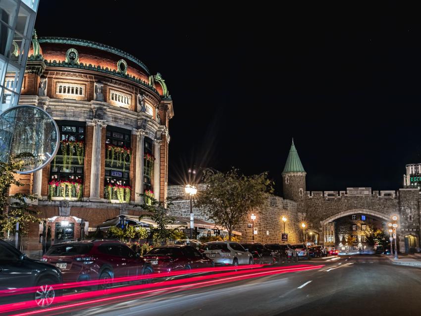 Capitole et fortifications le soir