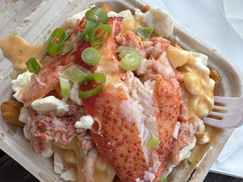 Poutine au homard de Chez Mag