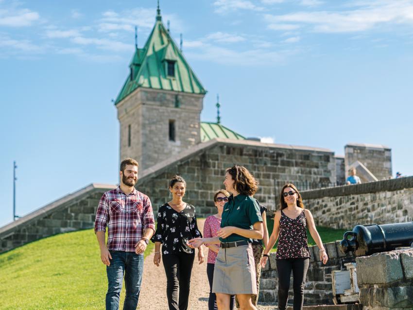 Visite guidée du Lieu historique des Fortifications-de-Québec