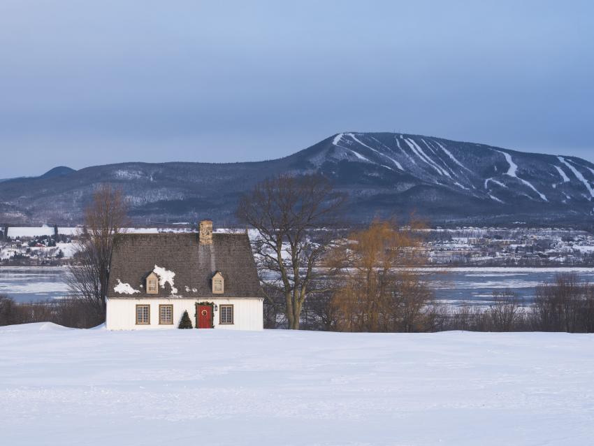 Île d'Orléans hiver