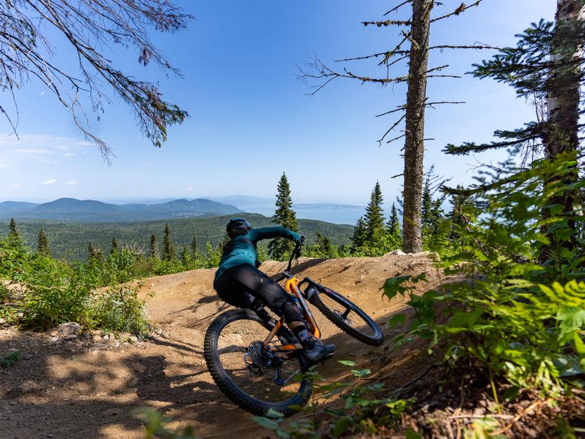 Vtt Piste Velo De Montagne Quebec Cross Country VÃ©lo De Piste