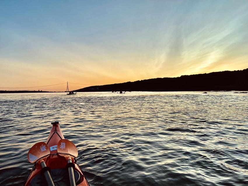 Kayak à l'île d'Orléans avec Quatre Natures 
