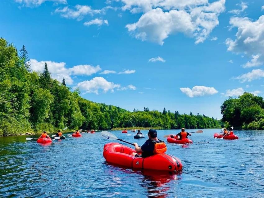 Descente de la rivière Montmorency avec Quatre Natures 