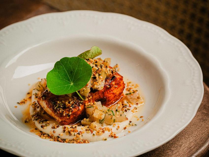 Assiette du Restaurant Coquette