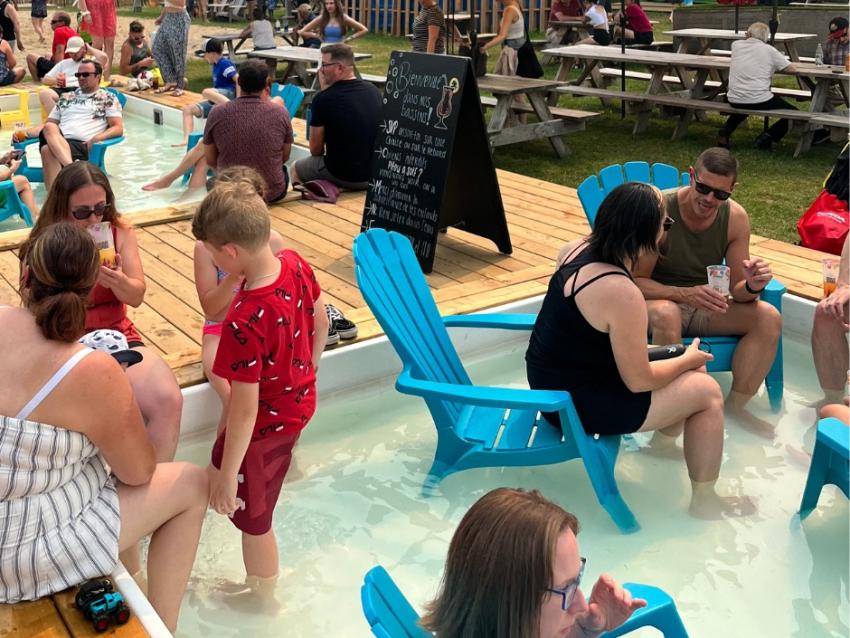 Cour arrière de Québec