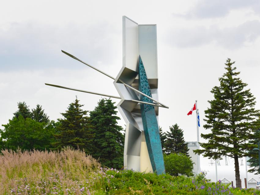 Oeuvre d'art Canot à glace