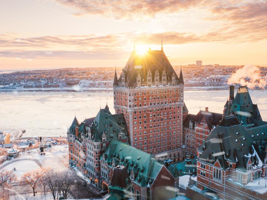 Fairmont Le Château Frontenac - Château Frontenac l'hiver