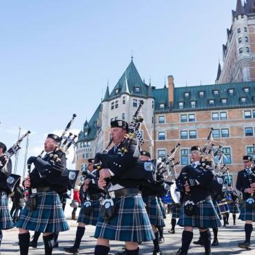 St. Patrick's Parade in Quebec City