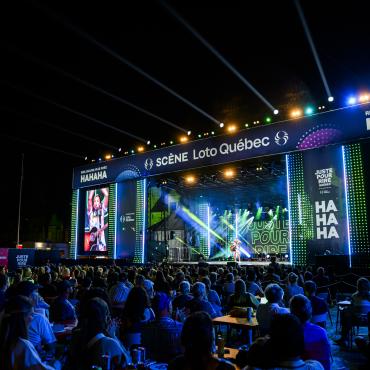 Scène du Festival Juste pour rire