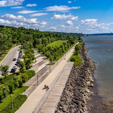 Visite guidée de la promenade Samuel-De Champlain