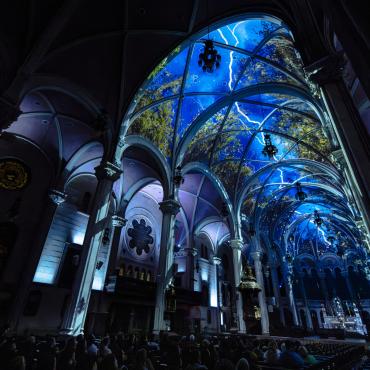 Aura dans l'église Saint-Roch