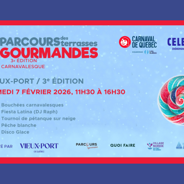 Le Parcours des Terrasses Gourmandes - Édition Carnavalesque