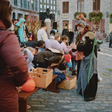 Halloween au Quartier Petit Champlain et Place-Royale