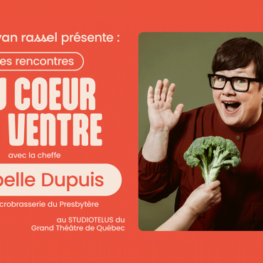 Allison Van Rassel et la cheffe Isabelle Dupuis