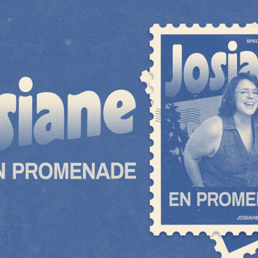 Josiane Aubuchon en promenade