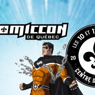 Affiche du Comiccon de Québec