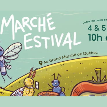 Le Marché estival au Grand Marché de Québec