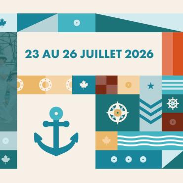 Affiche du Rendez-vous naval de Québec 