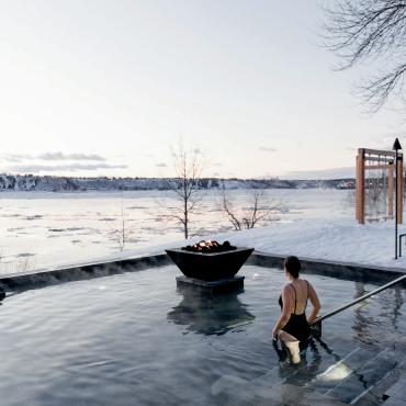Strøm Spa Nordique - Spa en hiver
