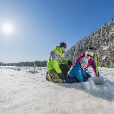 Réserve faunique de Portneuf - Pêche blanche